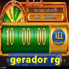 gerador rg
